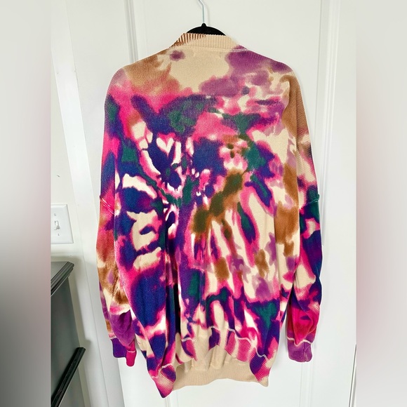 Natural Life Tie Dye Taylor Oversized Cotton Sweater - Picture 3 of 6
